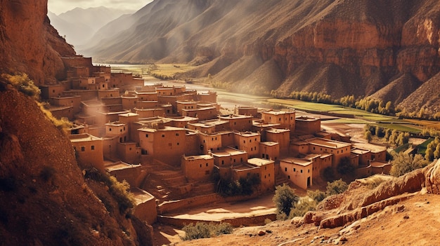 Tradycyjna wioska berberyjska