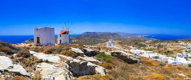 Tradycyjne wyspy Grecji.