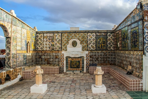 Tradycyjny łuk Taras Medina Tunis