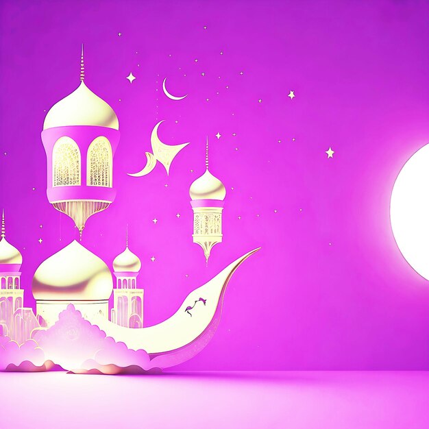 Transparent tło Eid Mubarak