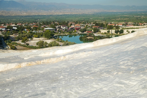 Trawertyn W Pamukkale W Denizli Turkiye