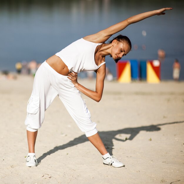 Trening sportowy kobieta