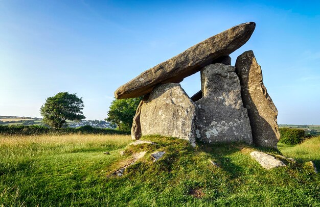 Trevethy Quoit w Portal Dolmen w Kornwalii