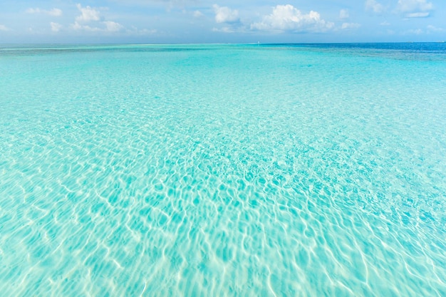 Tropikalna plaża na Malediwach