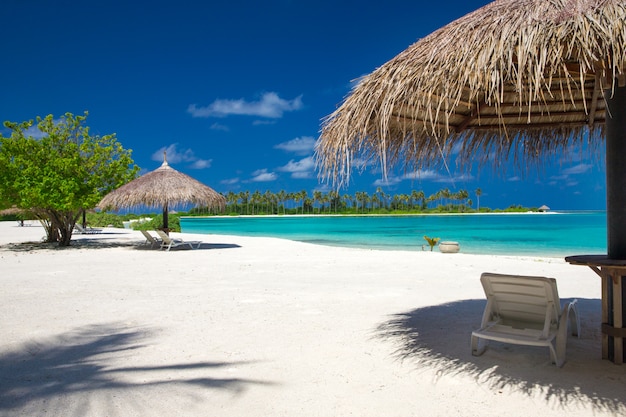 Tropikalna Plaża Na Malediwach