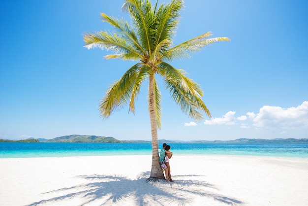 Tropikalna plaża w Coron, Filipiny