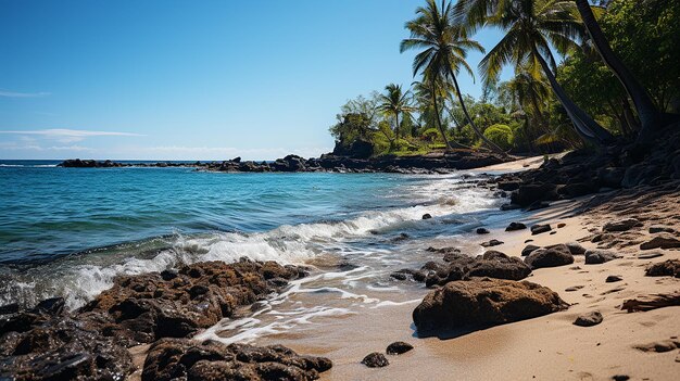 Tropikalny raj na plaży