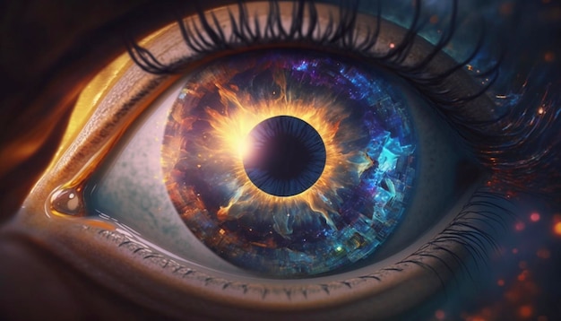Trzecie oko widzi wszystko Otwarcie czakry DuchowośćGeneracyjna sztuczna inteligencja