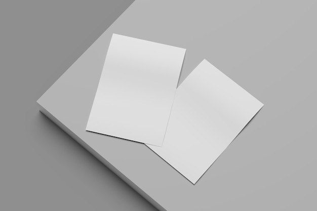 Trzy białe koperty na szarym stole z jednym, na którym jest napisane: "Nie jestem pewien, co to jest".