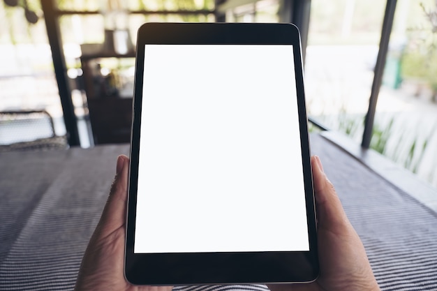 Trzymając się za ręce makieta Tablet PC