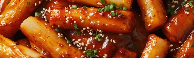 Tteokbokki koreańskie jedzenie