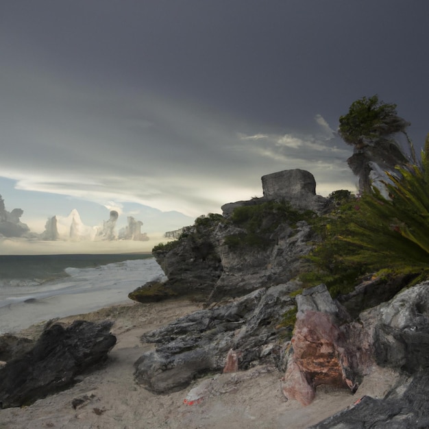 Tulum ruiny Meksyk