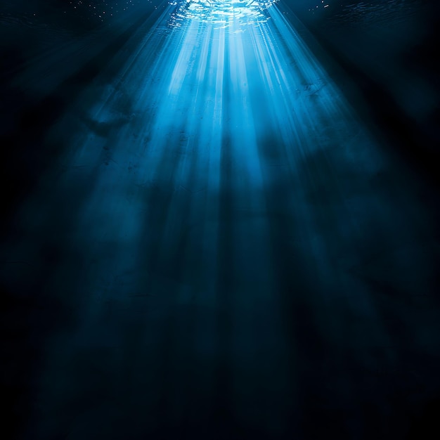 Tunel, w którym jest niebieskie światło.