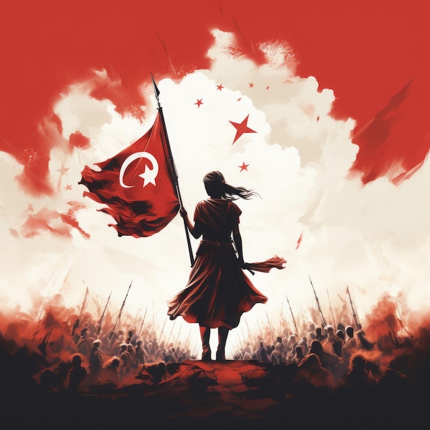 Zdjęcie turcja i program kulturalny z okazji dnia republiki 29 października