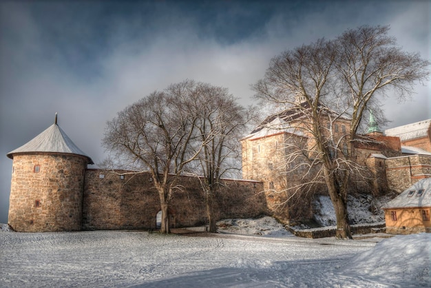 Zdjęcie twierdza akershus zamek w oslo