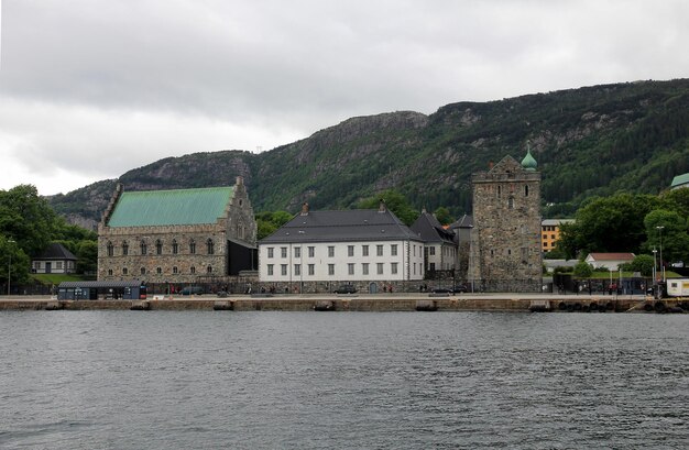 Twierdza Bergenhus w mieście Bergen Norwegia