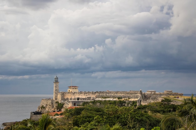 Twierdza Castillo de Los Tres Reyes Magos del Morro w Hawanie na Kubie