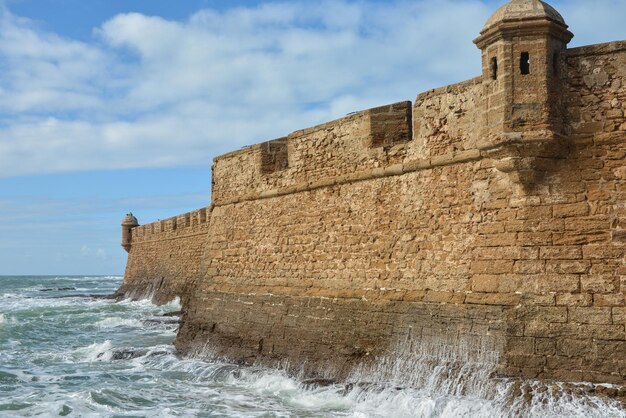 Twierdza San Sebastian Castillo de San Sebastian w Kadyksie