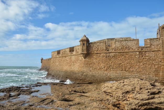 Twierdza San Sebastian Castillo de San Sebastian w Kadyksie