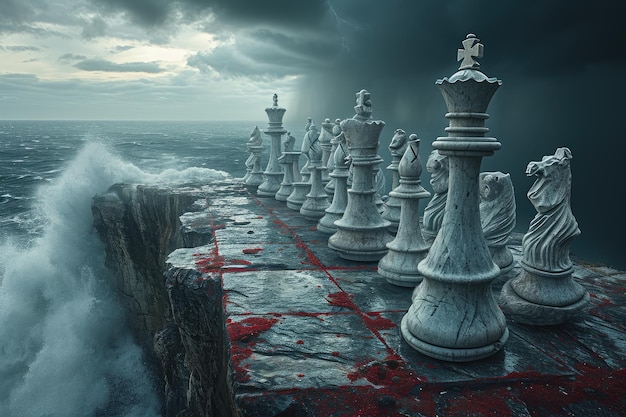 Twórcze szachy, wciągająca podróż przez pomysłowe kompozycje, artystyczne aranżacje, strategiczny blask, odkrywanie bezgranicznej krainy, w której kreatywność spotyka się z ponadczasową grą królów.