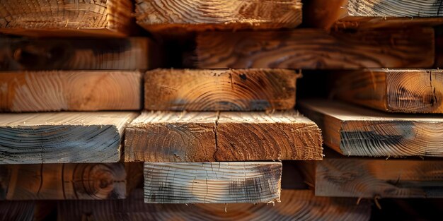 Zdjęcie tworzenie wysokiej jakości drewna dębowego w młynie drewnianym w celu zaprezentowania wspaniałych ziaren drewna koncepcja drewna dębu młyn drewna wysokiej jakości