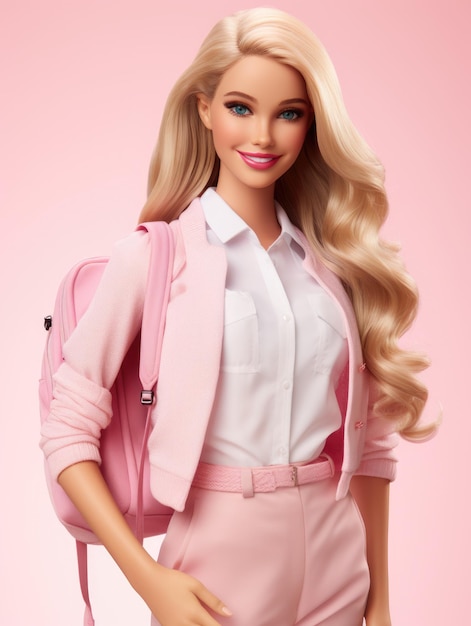 Uczennica Barbie