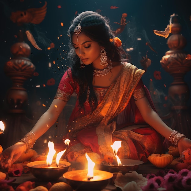 Udanego Diwali