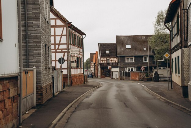 Ulica w wiosce Bad Schloss