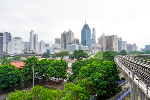 ulice Kuala Lumpur w Malezji