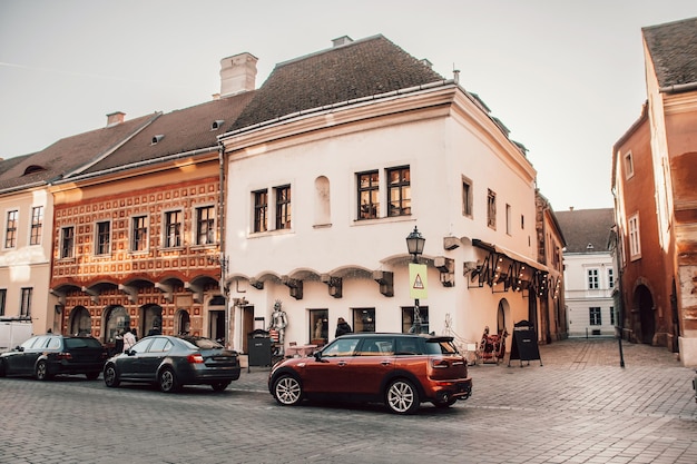 Ulice turystyczne w Budapeszcie Węgry