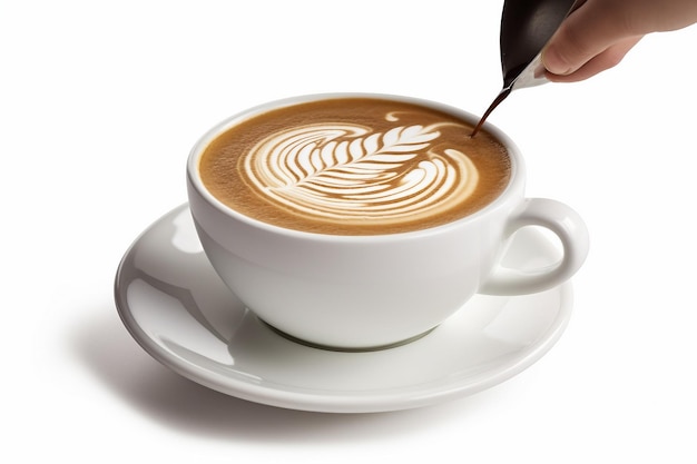 Umiejętne warzenie Złożone rzemiosło latte