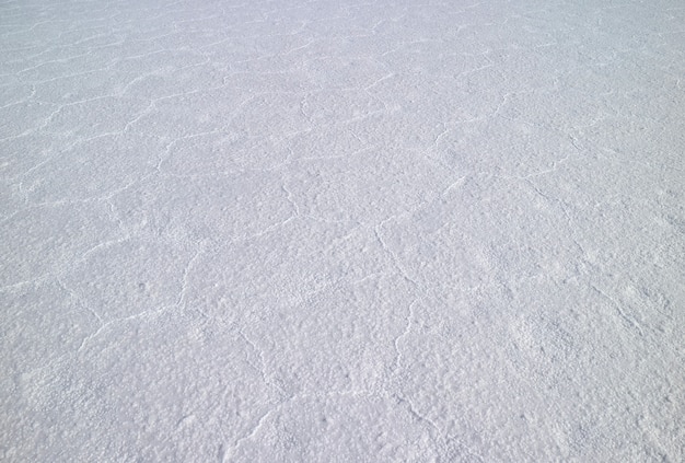 Unikalny wzór powierzchni Salar de Uyuni Salt Flats, Ameryka Południowa