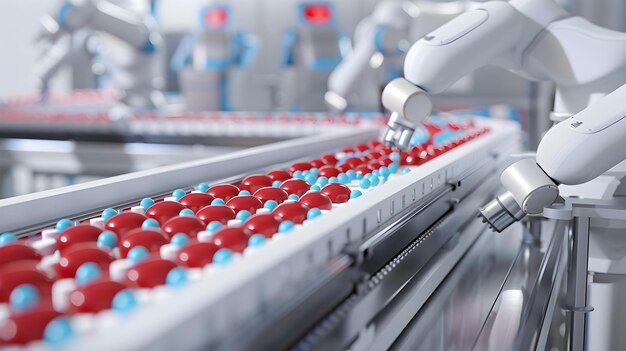 Uproszczona produkcja farmaceutyczna oparta na zaawansowanej automatyzacji i robotyce