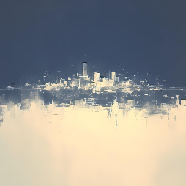 Urban Skyline Artwork