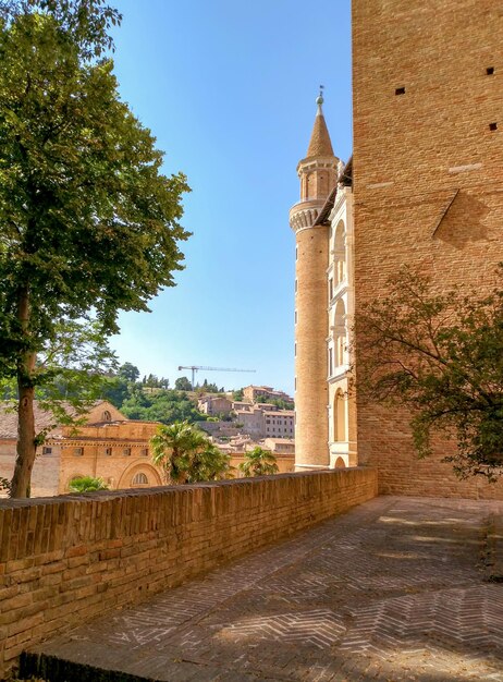 Urbino Architektura starego miasta