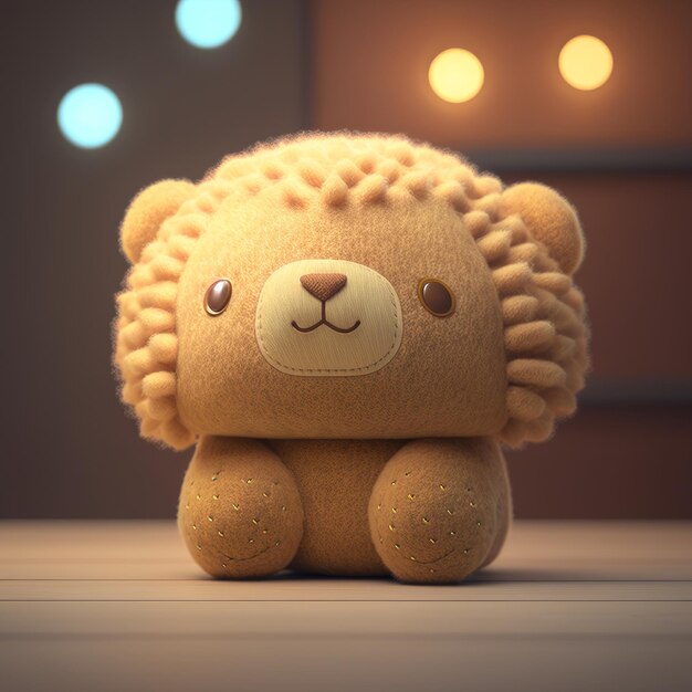 Urocza pluszowa zabawka Squishy Lion