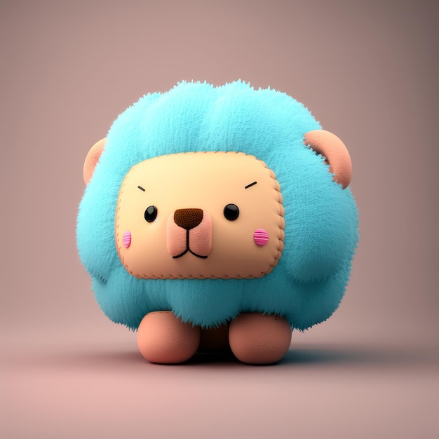 Urocza pluszowa zabawka Squishy Lion