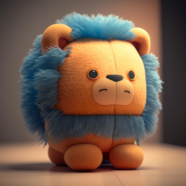 Urocza pluszowa zabawka Squishy Lion