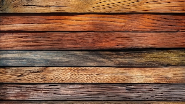 Urocza pozioma tekstura słojów drewna
