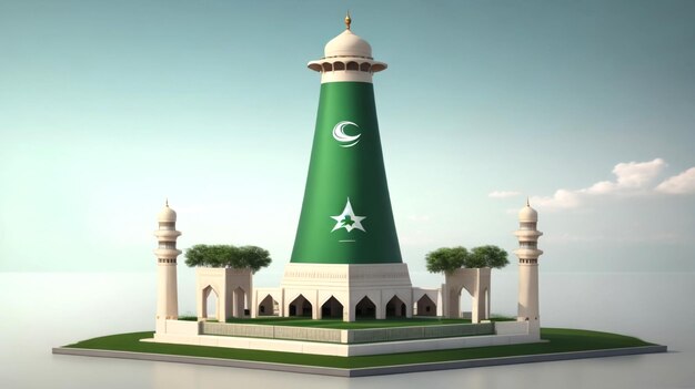 Uroczystość rocznicy Dnia Pakistanu i projekt minaru pakistańskiego