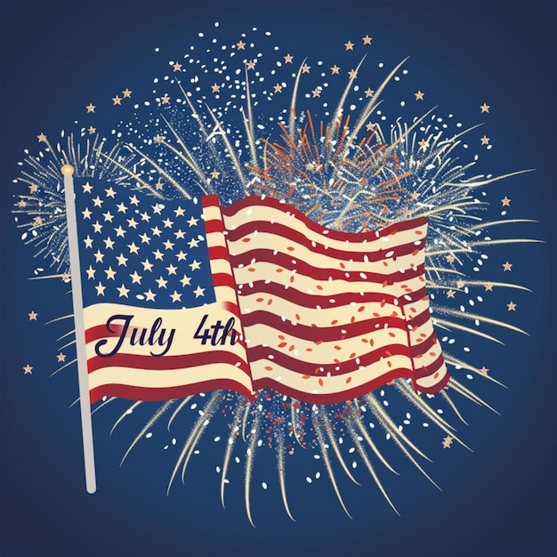 Uroczystości Dnia Niepodległości USA 4 lipca na cześć ziemi wolnych