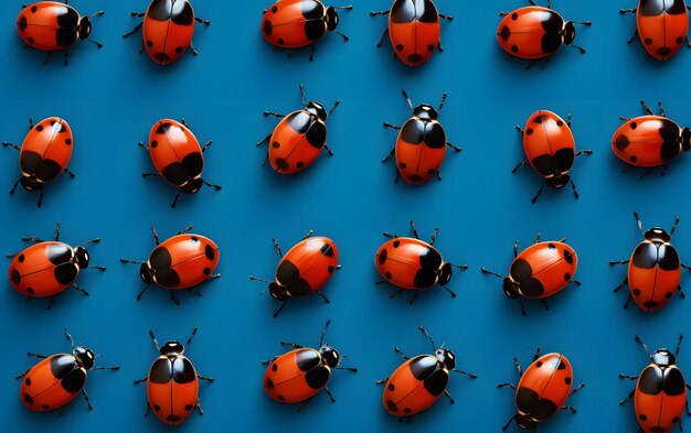 Zdjęcie urodzinowe uroczystości ladybird ladybug illustraton tło