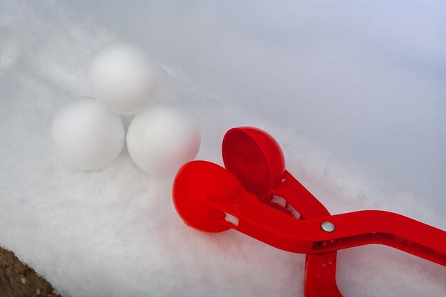 Urządzenie do rzeźbienia śnieżki do zimowej zabawy na świeżym powietrzu
