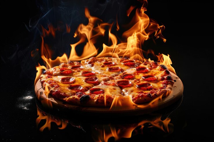 Zdjęcie urządzenie przeciwpożarowe do pizzy