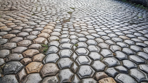 Urzekająca generacja tekstur Cobblestone ai