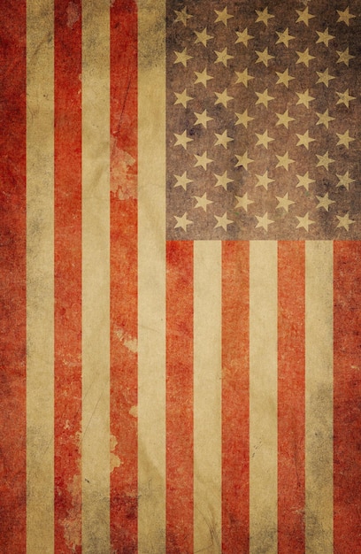 USA flag wektor grunge design