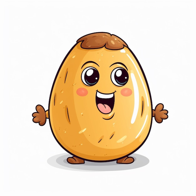 uśmiechnięty ziemniak
