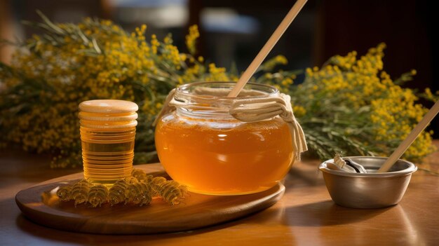 Uspokajający CannabisInfused Honey 187 Cannabis