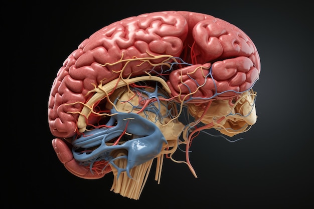 Uszkodzenie mózgu człowieka i krwawienie