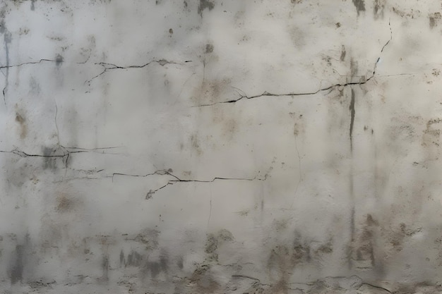 Uszkodzona tekstura ściany betonowej Ai generowana